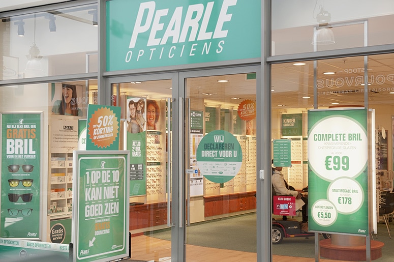 Pearle Opticiens Uithoorn winkelcentrum Zijdelwaard
